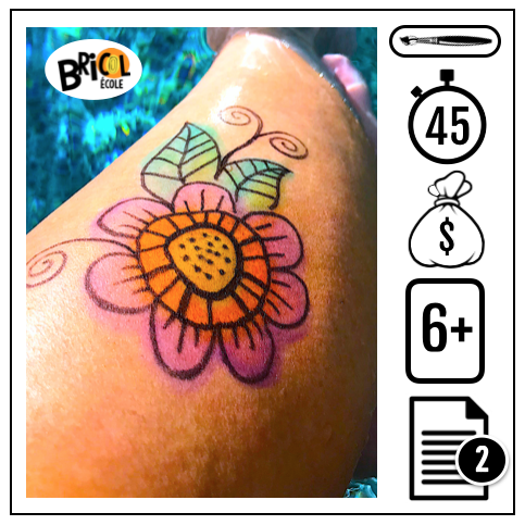 E18 Tattoo non permanent - Tattoo non permanent