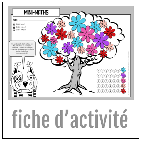 A18 FICHE Mini maths Arbre a fleurs - Mini-Maths : l'arbre en fleurs