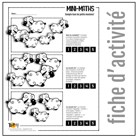 A18 FICHE Mini maths compte moutons - Mini-Maths : compte les moutons!