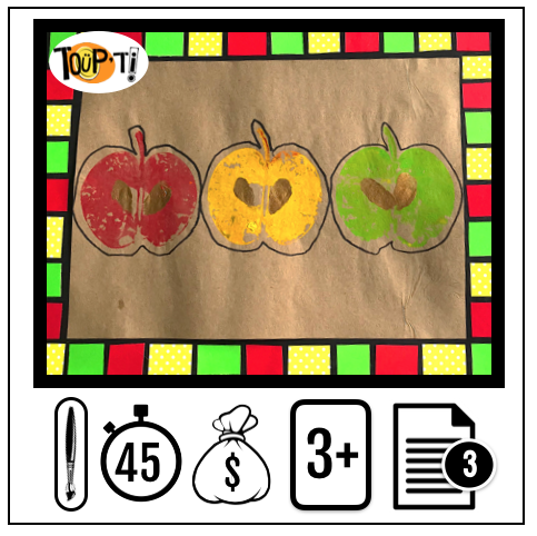 A18 T Large comme trois pommes - Large comme trois (3) pommes