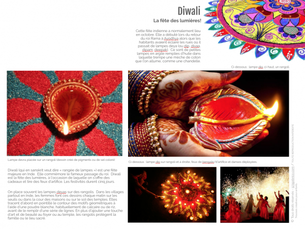 Diwali B 1 600x450 - Lampions colorés (Fête de Diwali)