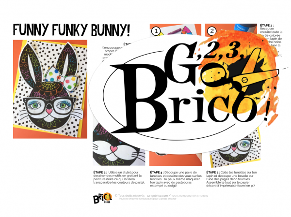 Funky bunny 600x449 - "Funky Bunny"