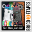 Ours blanc noir 66x66 - Trousse-La banquise colorée