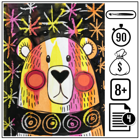 Ours multicolore cover - Galerie 6-12 ans