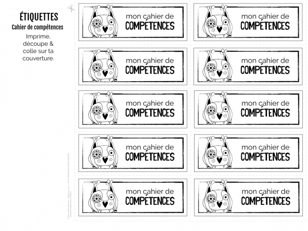 Carnet competences 12 1 600x450 - Carnet de compétences préscolaire 1