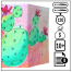 Isoloir cactus 1 66x66 - Tapis de souris fleuri