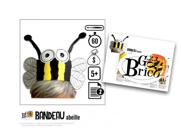 Galerie bandeau abeille 600x441 - Bandeau abeille