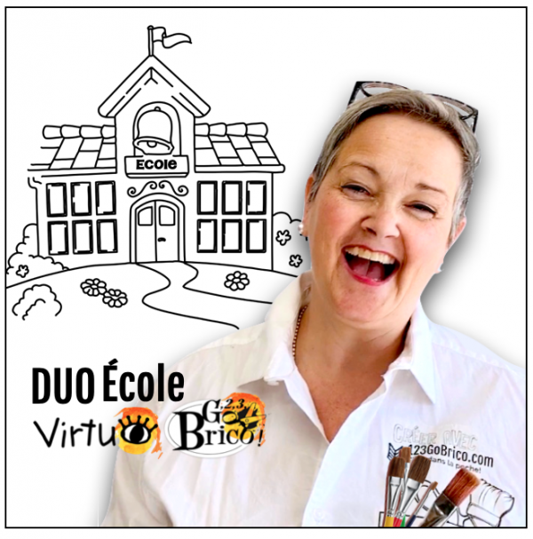 Duo ecole 600x607 - 123GoBrico & Virtuo - Duo École