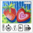 0524 Fraises texturees 66x66 - Légumes et fruits